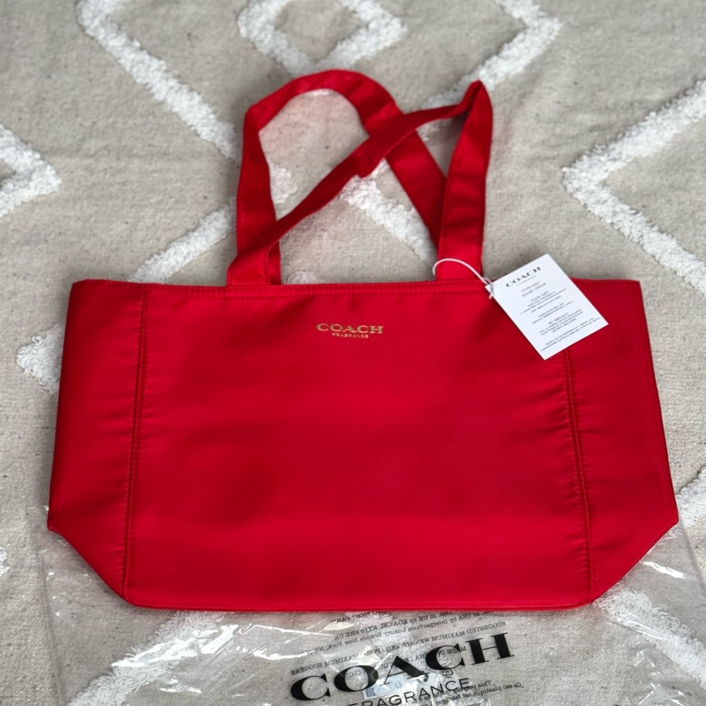 COACH Red tone bag